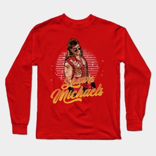 Shawn Michaels Retro Long Sleeve T-Shirt